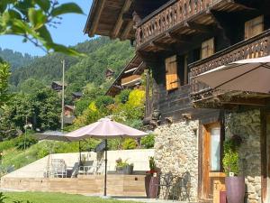 Nespecifikovaný výhled na hory nebo výhled na hory při pohledu z bed and breakfast