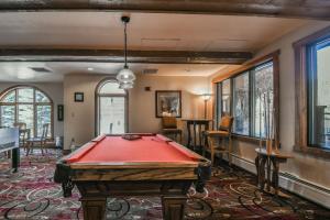 a billiard room with a pool table in it at Red Hawk Townhomes 2333 in Keystone