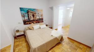 Posteľ alebo postele v izbe v ubytovaní Apartamento LA TERRAZA 2 dormitorios