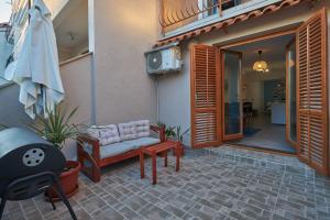 Balkón nebo terasa v ubytování Apartment Blue