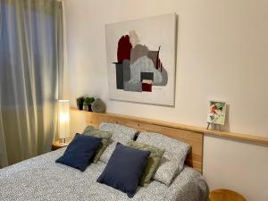 Postel nebo postele na pokoji v ubytování Green Hôpitaux