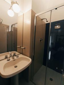 Kúpeľňa v ubytovaní Locanda Tanè