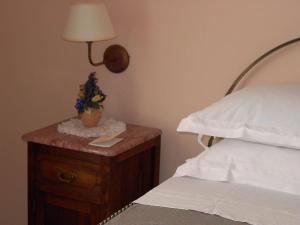 Letto o letti in una camera di Albergo La Primula