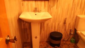 Ett badrum på Marvellous Inn
