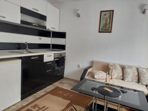 Kitchen o kitchenette sa Къща за гости Иглика