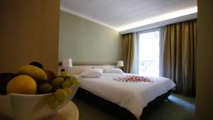 Кровать или кровати в номере Hotel Kimen - Annex