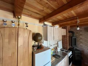 Kuchyň nebo kuchyňský kout v ubytování Apartman "Kapetana luka"