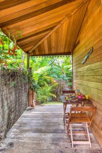 Zahrada ubytování CHALETS TIKINOU