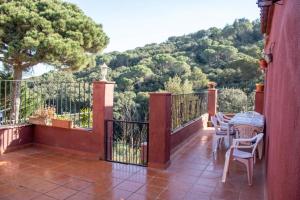 Balkón alebo terasa v ubytovaní Apartamento duplex Begur(costa brava)