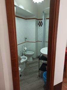 Koupelna v ubytování Bed & Breakfast De Contra