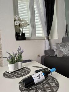 Posezení v ubytování Cherry Luxury Apartment