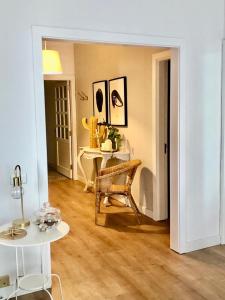A seating area at Nuevo Apartamento en Playa de las Canteras