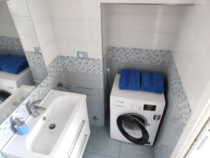 Kúpeľňa v ubytovaní Casa della Nonna casevacanzeargentario