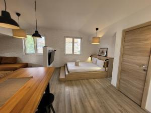 Voodi või voodid majutusasutuse Villa ARS toas