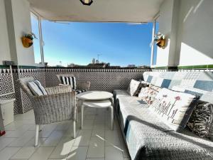 A balcony or terrace at Casa Carlos