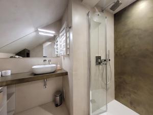 Phòng tắm tại Apartament Bright ASD Studio