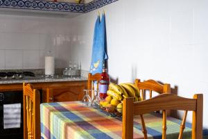 Kuchnia lub aneks kuchenny w obiekcie CASA CRUZ EL LLANO