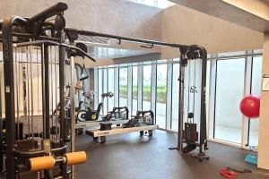 Fitness centrum a/nebo fitness zařízení v ubytování Luxury apartment in Yas Island
