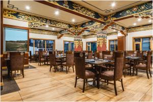 Restaurace v ubytování The Gawaling ladakh