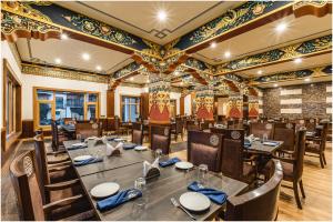 Restaurace v ubytování The Gawaling ladakh