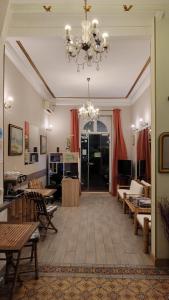 Χώρος καθιστικού στο Villa Eden