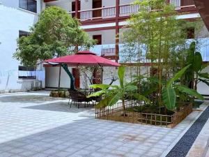 Hunan New Pipaxi Hotel外面的花园