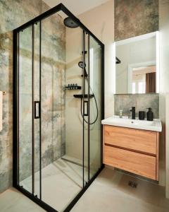 Koupelna v ubytování Villa Stella, private pool, sleeps 12, Dugi Rat