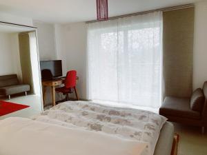 Postel nebo postele na pokoji v ubytování N1 Standalone House Baden