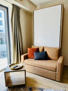 Posezení v ubytování MYAPPARTEMENT