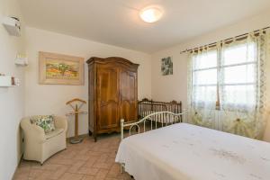 Letto o letti in una camera di Stupendo rustico in pietra