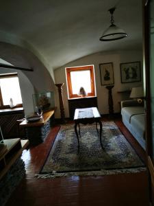 Postel nebo postele na pokoji v ubytování La Quiete nel verde