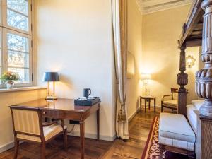 Posezení v ubytování Schloss Frankenberg