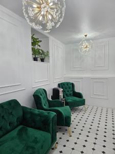 Posezení v ubytování Boutique Hotel Honey