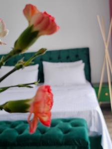 Postel nebo postele na pokoji v ubytování Boutique Hotel Honey