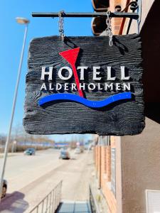Certifikát, hodnocení, plakát nebo jiný dokument vystavený v ubytování Hotell Alderholmen