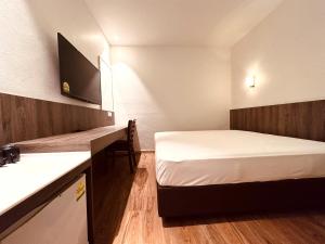 Park View Hotel客房内的一张或多张床位