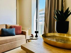 Posezení v ubytování MYAPPARTEMENT + 1 fotografie