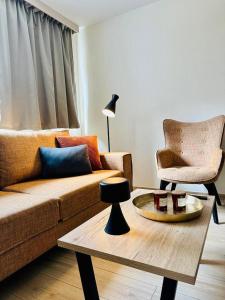 Posezení v ubytování MYAPPARTEMENT