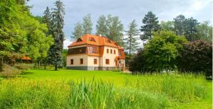 Zahrada ubytování Hotel U Parku