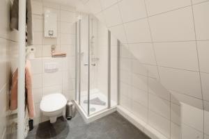 Koupelna v ubytování Haus Bielefeld Ferienwohnung 33a
