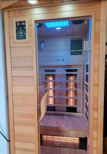 Kuchyň nebo kuchyňský kout v ubytování Ferienhaus "Seelöwe Baabe" + 3 fotografie