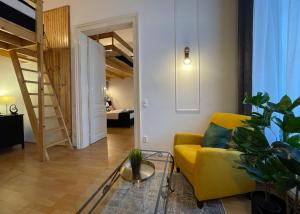 Posezení v ubytování Smart Hotel Budapest