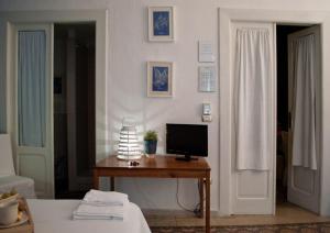TV a/nebo společenská místnost v ubytování B&B Porto Trani