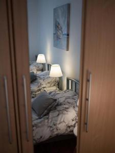 Posteľ alebo postele v izbe v ubytovaní Holiday&wellness house Grofica