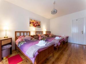 Posteľ alebo postele v izbe v ubytovaní Holiday&wellness house Grofica