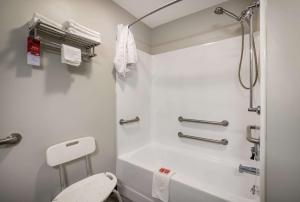 Koupelna v ubytování Econo Lodge Inn & Suites