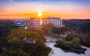 Wschód lub zachód słońca widziany z tego hotelu