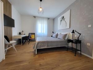 Postel nebo postele na pokoji v ubytování Central rooms