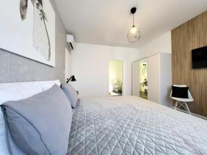 TV a/nebo společenská místnost v ubytování Central rooms