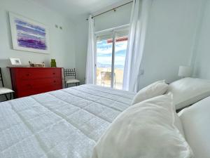 Postel nebo postele na pokoji v ubytování Apartamento Cielo Azul
